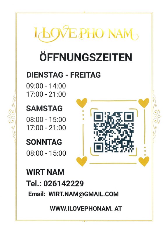 Öffnungszeiten
